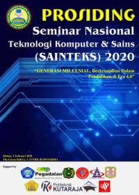 Prosiding Seminar Nasional Teknologi Komputer & Sains (SAINTEKS) 2020