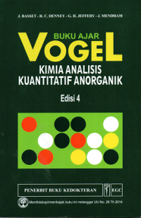 Image of Buku Ajar Vogel: Kimia Analisis Kuantitatif Anorganik Ed.4