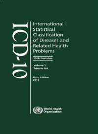 ICD-10 : International Statistical Classification of Diseases and Related Health Problems Volume 3