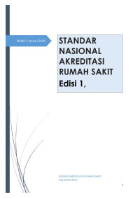 Standar nasional akreditasi rumah sakit